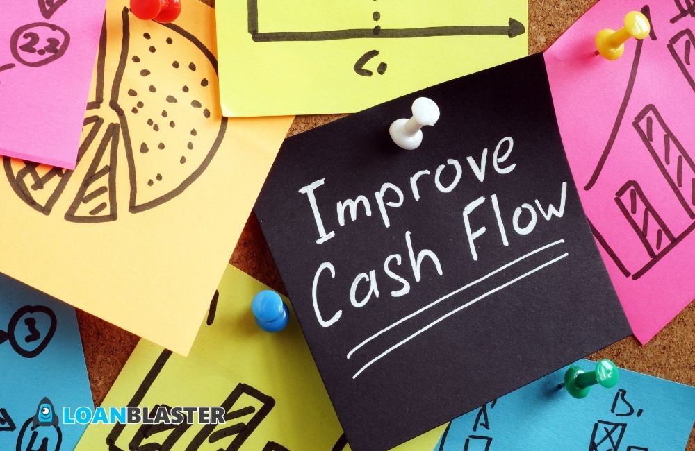 improve cash flow concept