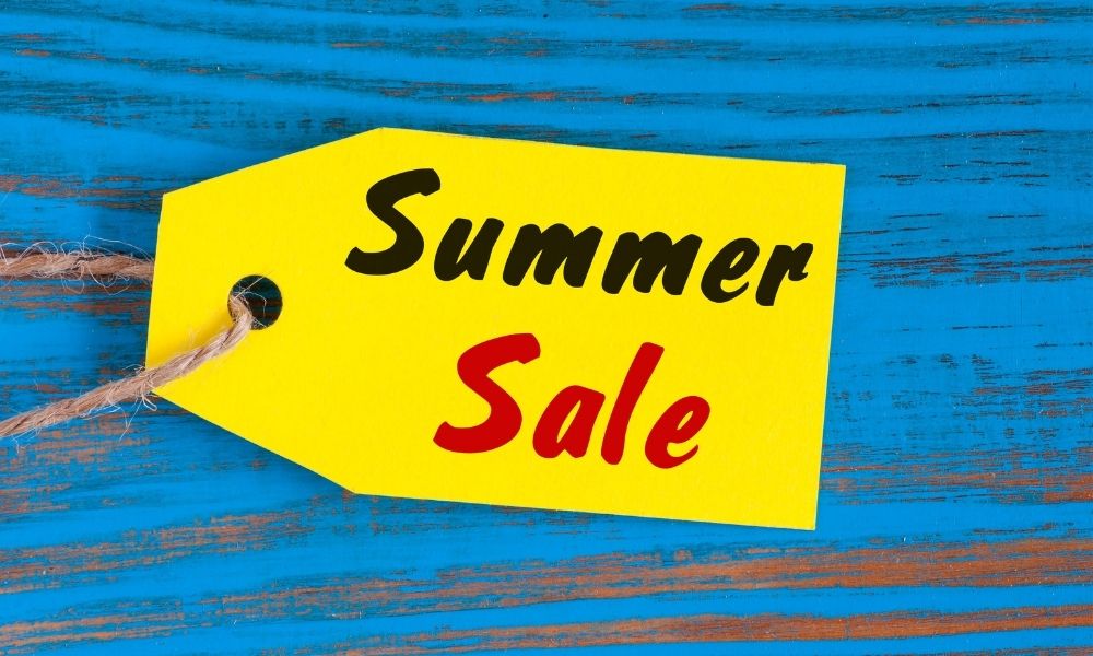 summer sale concept
