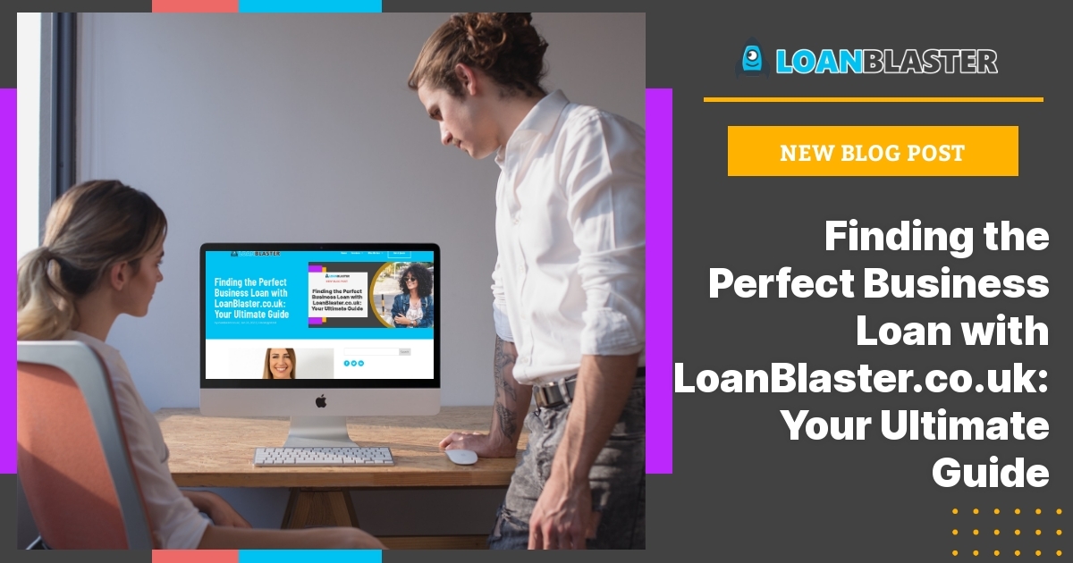Are you looking for the perfect business loan to finance your company's growth? LoanBlaster.co.uk can help! Our ultimate guide provides information on different types of business loans, factors to consider when choosing one, and how to qualify for a loan with LoanBlaster.co.uk. Get tips for getting approved for a business loan and advice on using LoanBlaster.co.uk to find the right loan for your business. Don't miss out on the perfect loan for your business - find it with LoanBlaster.co.uk today!